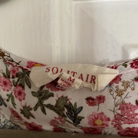 Solitaire Button down shirt with pleating size M - Picture 4 of 7